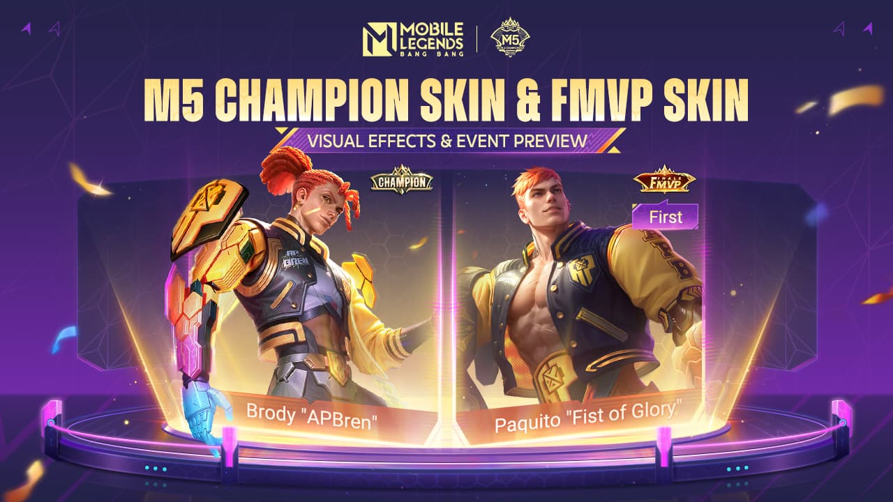 Brody M5 Champion Skin & Paquito FMVP Skin