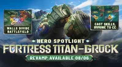 Hero Spotlight | Grock | Fortress Titan | Mobile Legends: Bang Bang
