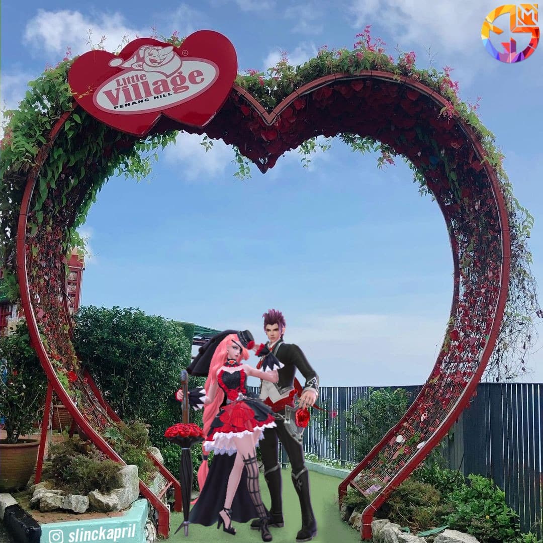 Lesley and Gusion have a vacation to Penang Hill Malaysia