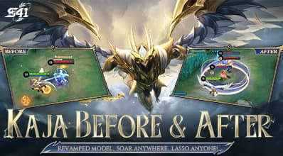 Kaja Before & After | Revamped Kaja Before & After Video | Mobile Legends: Bang Bang
