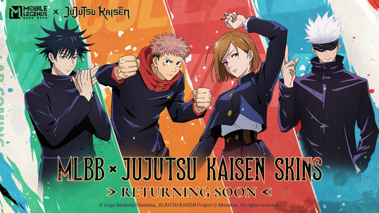 MLBB × Jujutsu Kaisen Skins | Limited-Time Comeback