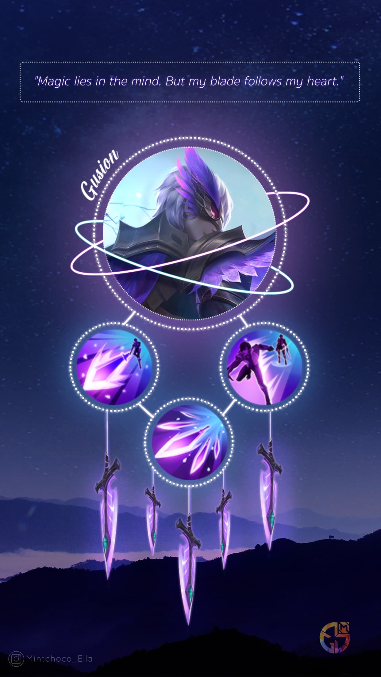 Gusion Night Owl Wallpaper