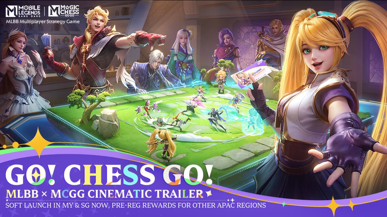 Go! Chess Go! | MLBB × MCGG Trailer | Magic Chess: Go Go