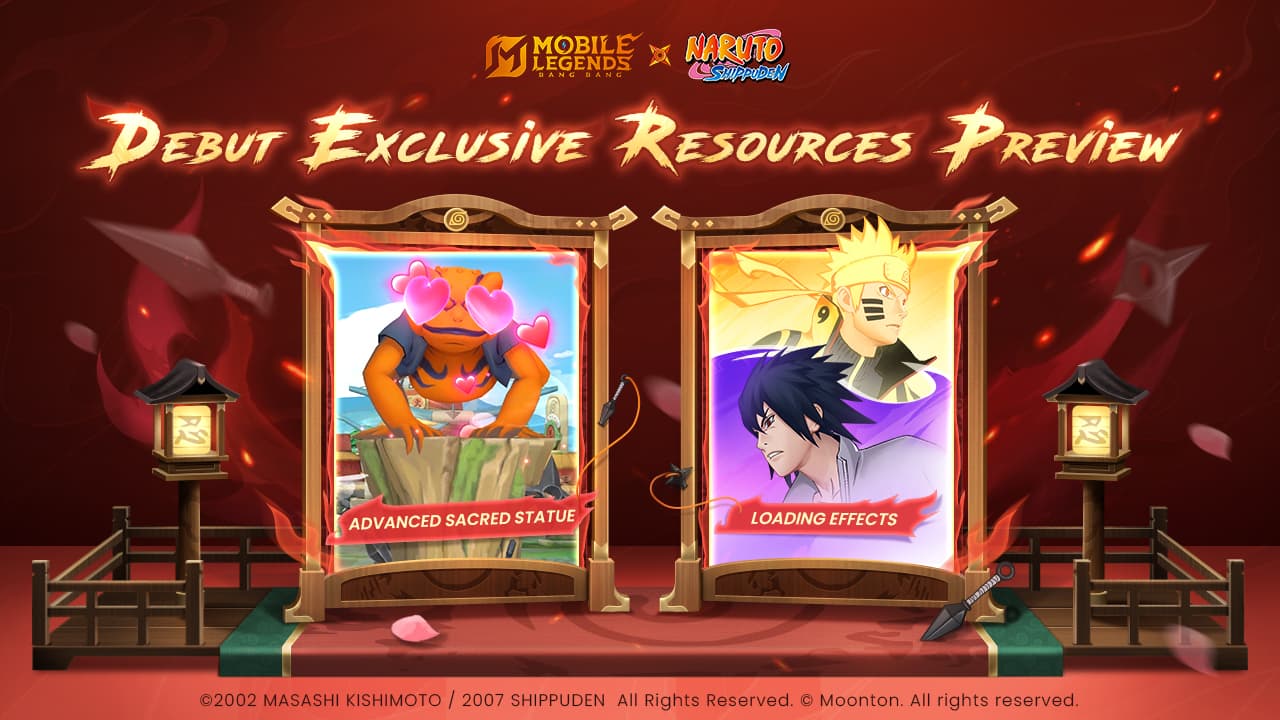 MLBB × NARUTO | Advanced Sacred Statue & Loading Effects