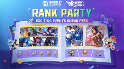 Events Preview | Rank Party | Mobile Legends: Bang Bang