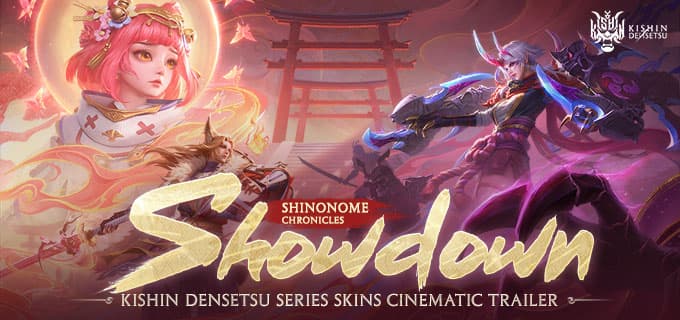 Shinonome Chronicles: Showdown | Kishin Densetsu Series Skins | Cinematic Trailer | Mobile Legends: Bang Bang
