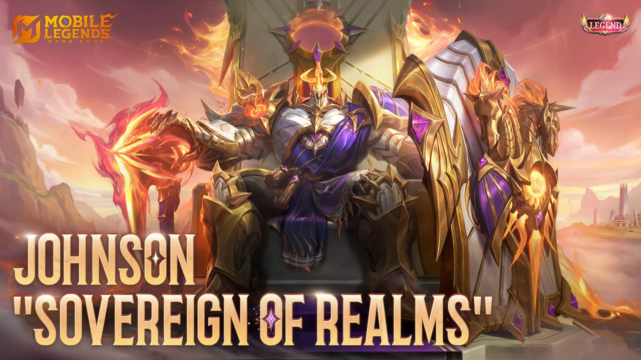 New Legend Skin | Johnson "Sovereign of Realms" | Mobile Legends: Bang Bang