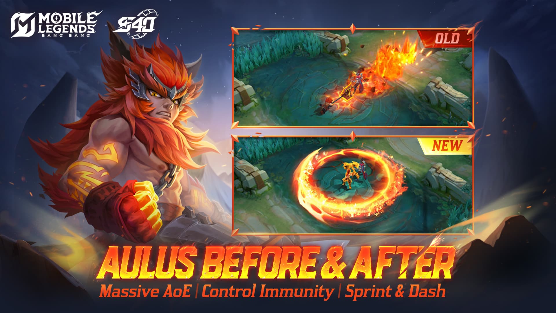 Aulus Before & After | Revamped Aulus Before & After Video | Mobile Legends: Bang Bang