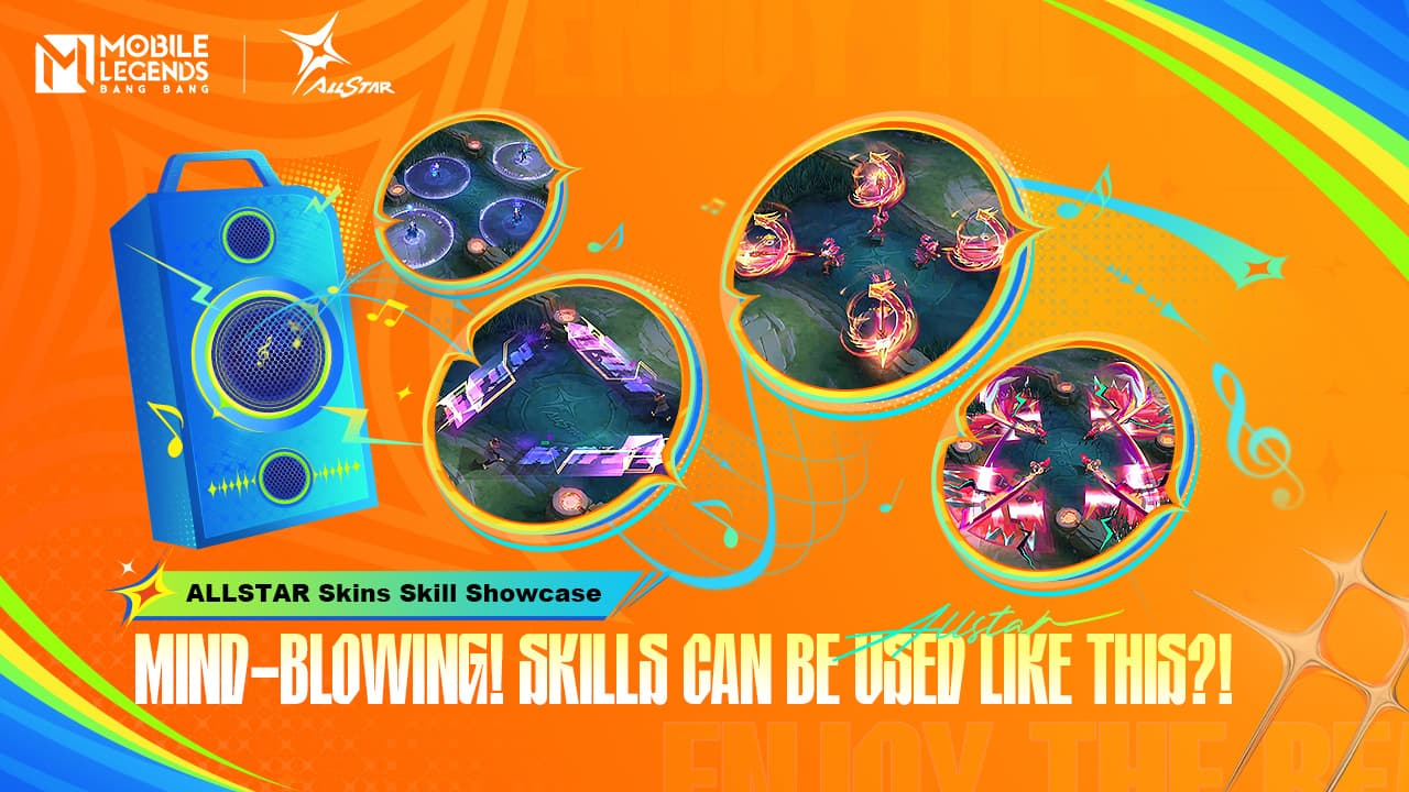 Skills Can Be Used Like This?! | ALLSTAR Skins Skill Showcase