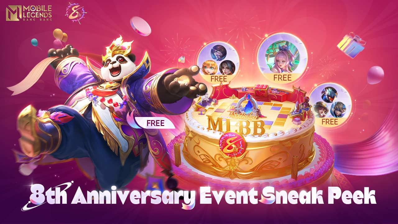8th Anniversary Event Sneak Peek | MLBB 8th Anniversary